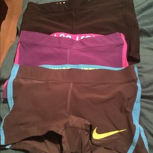 Nike compression shorts